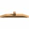 Ekena Millwork Portland Smooth Timber Gable Bracket, Western Red Cedar, 60"W x 12"H x 5 1/2"D x 5 1/2"F, 5/12 Pitch GBW060X12X0606POR00SWR - alternate 4